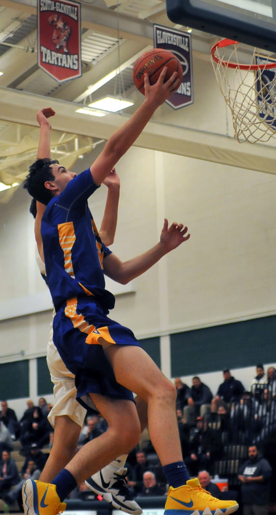 Boys basketball: Queensbury at Hudson Falls